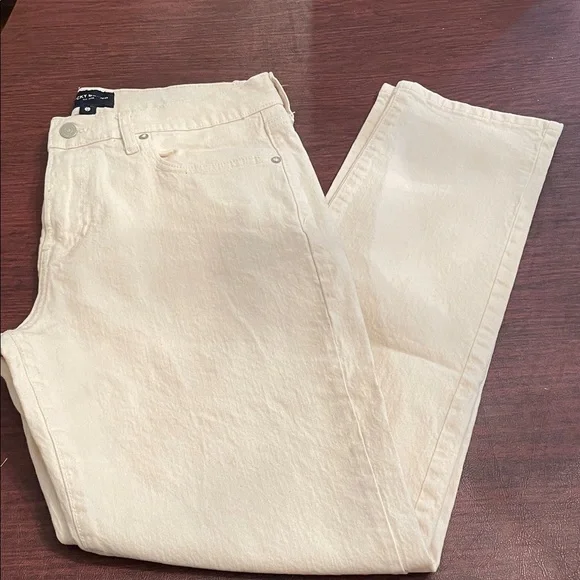 Lucky Brand Beige Denim jeans - Picture 2 of 10
